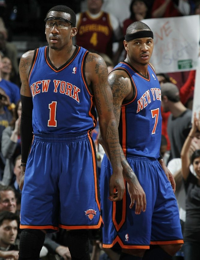 amare stoudemire and carmelo anthony. Carmelo and Amare